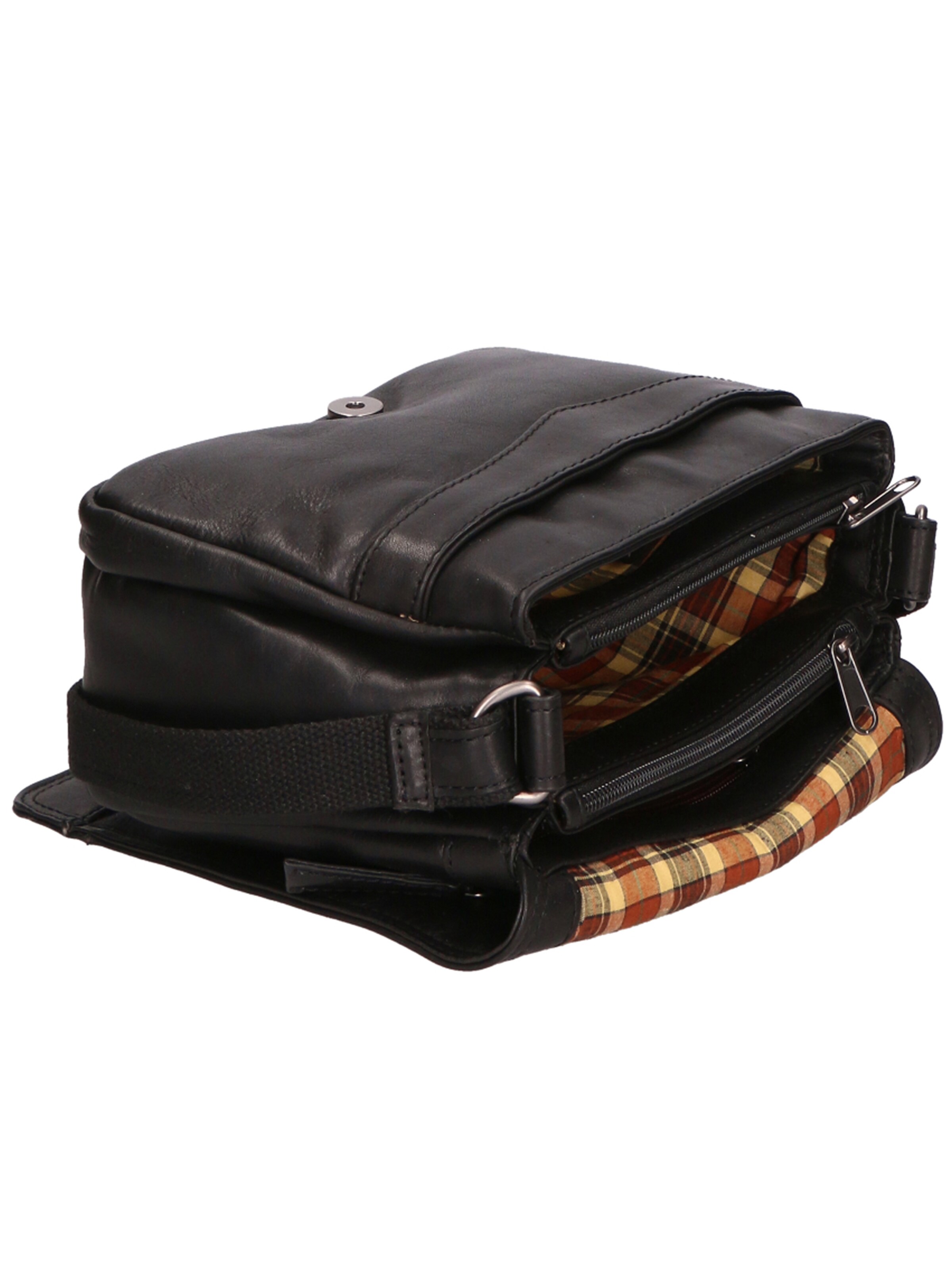 Santini Firenze Umhängetasche in Schwarz