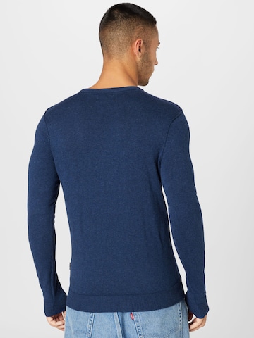 BLEND Пуловер в синьо