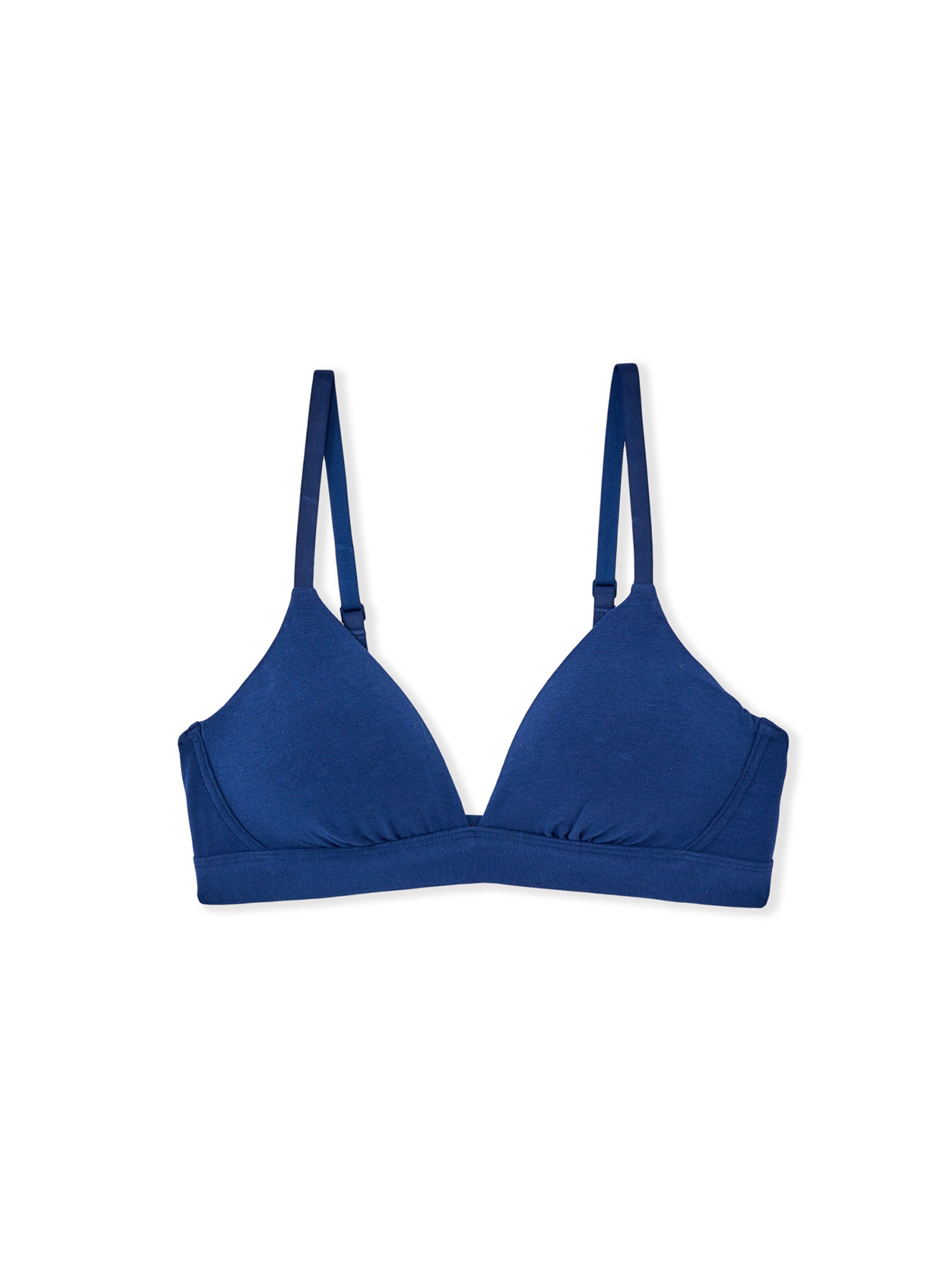 Triangolo Reggiseno 'Coton 360' di ETAM in blu: frontale