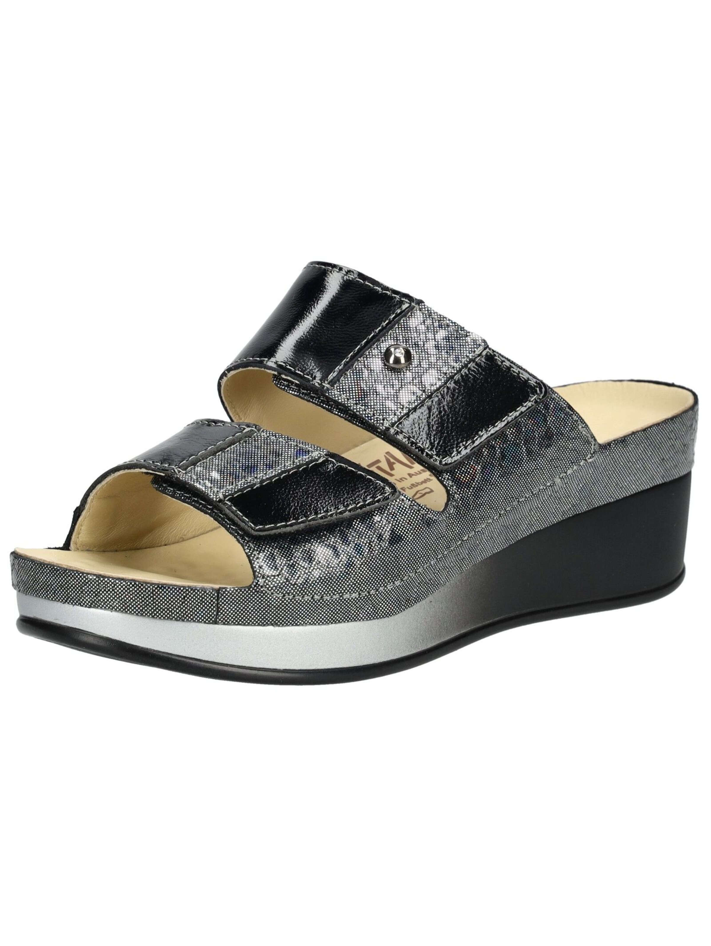 vital Mules in Black: front