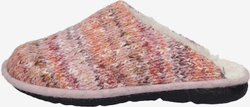 Westland Hausschuh 'Lille' in Rot: Vorderseite