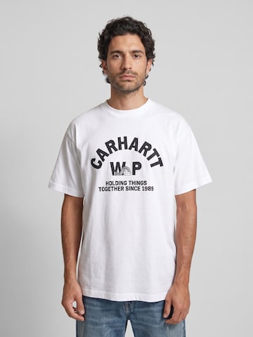 Maglietta 'S/S COLUMN T-SHIRT WHITE' di Carhartt WIP in bianco: frontale