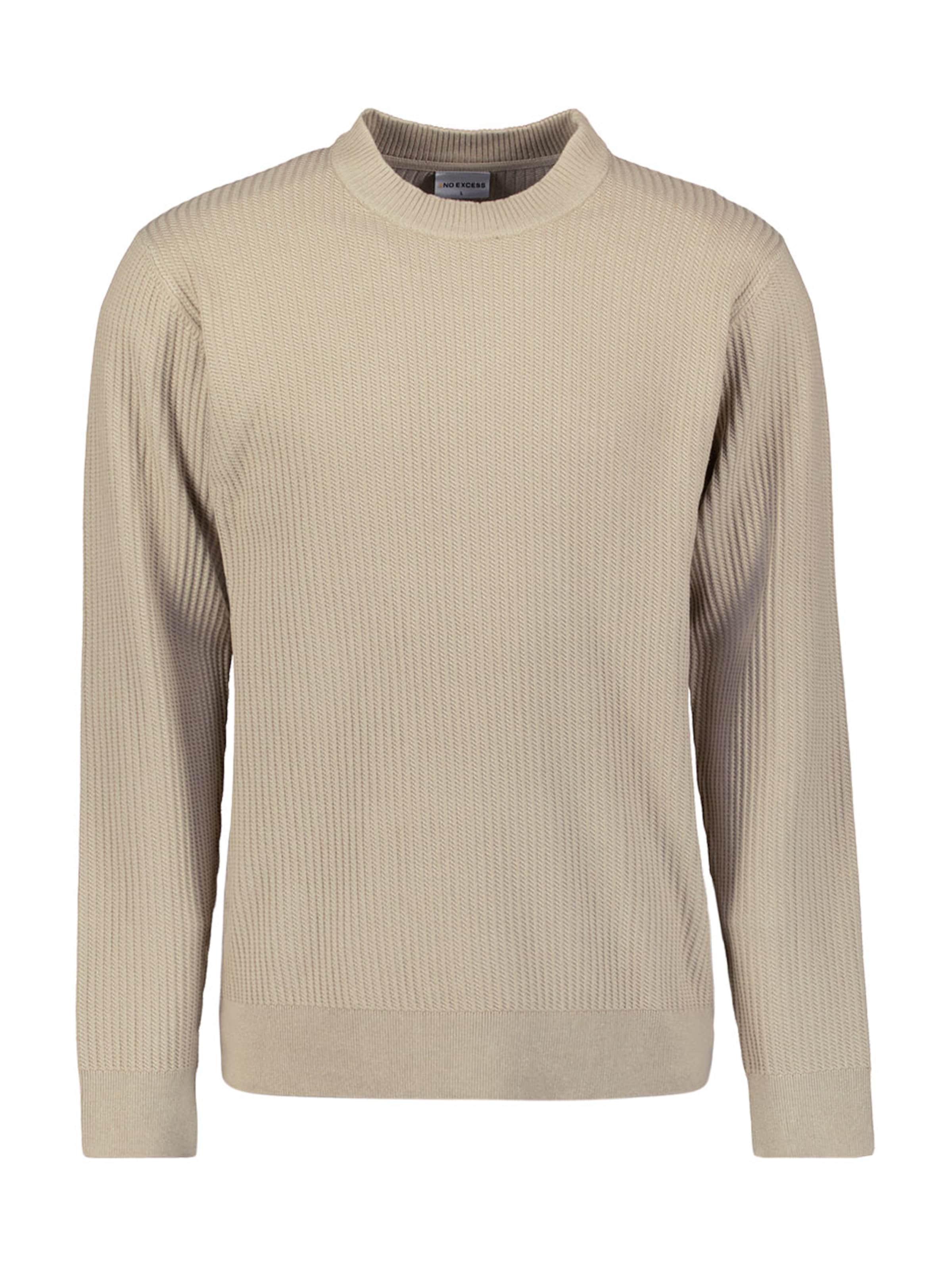 No Excess - Jersey en beige: frente