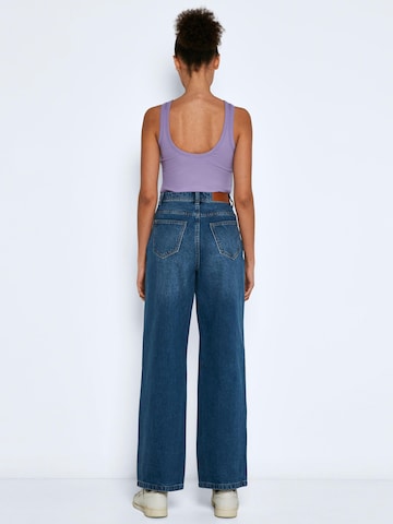 Noisy may Wide leg Jeans 'Drew' in Blue