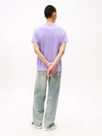 Tommy Jeans Shirt 'ESSENTIAL' in Purple