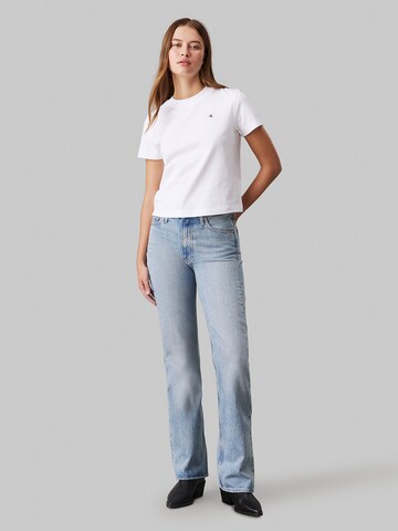 Calvin Klein Jeans Tričko - biela