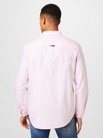 TOMMY HILFIGER Regular fit Overhemd in Roze