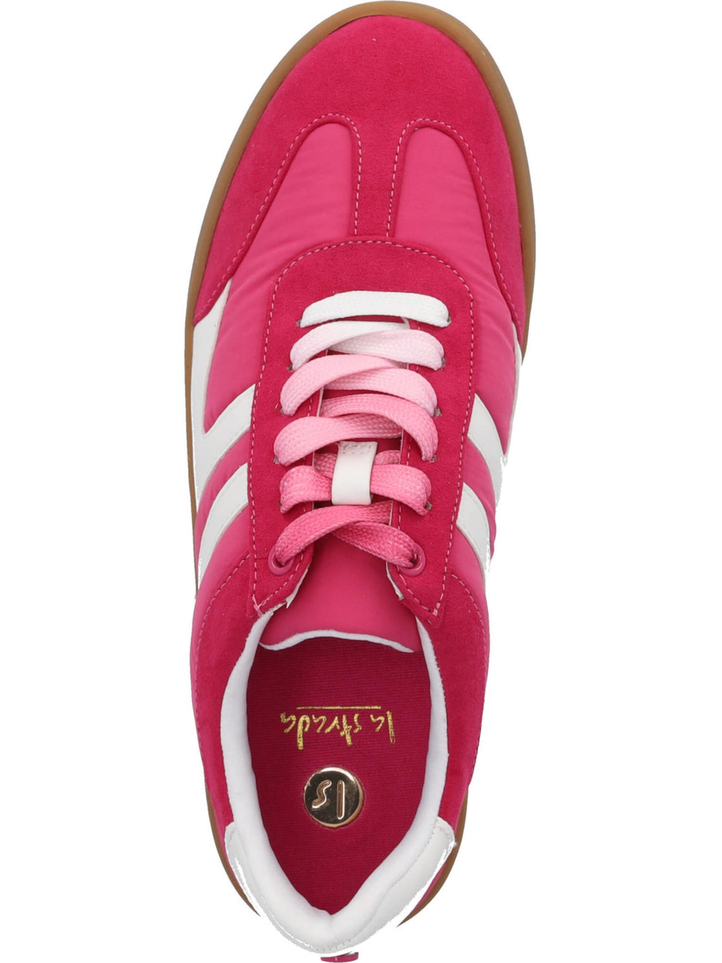 LA STRADA Athletic lace-up shoe '2302984' in Red