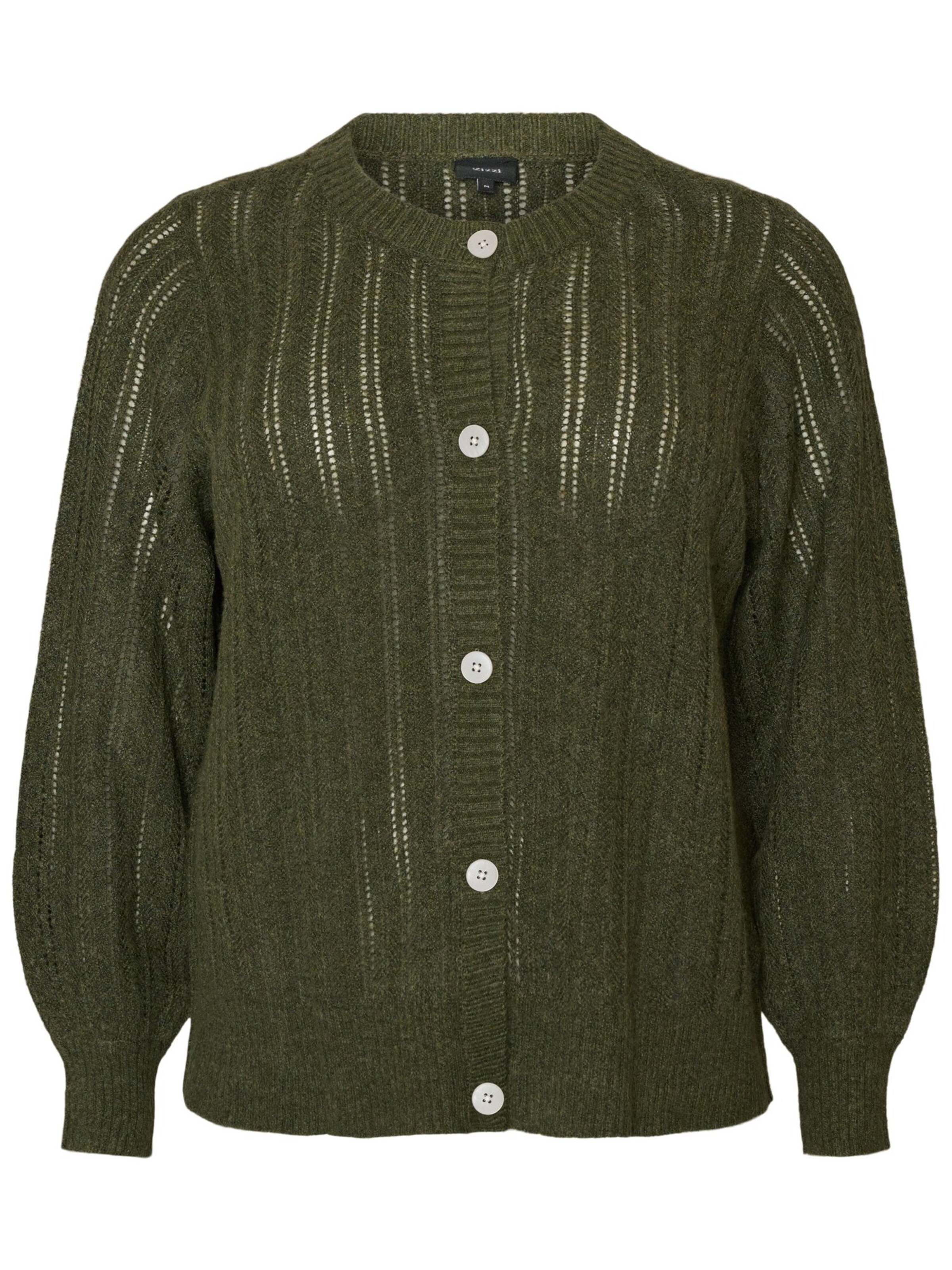Zizzi - Cárdigan 'MWiinie' en verde: frente