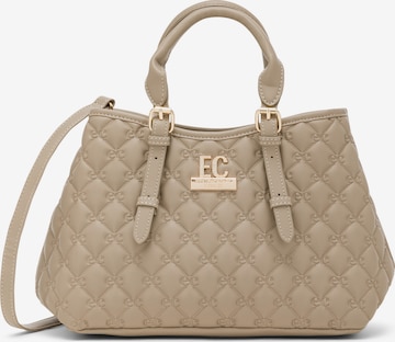 Enrico Coveri - Bolso de mano 'Zipline 1' en beige: frente