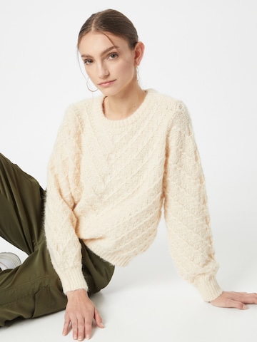 ONLY Pullover 'YVIE' in Beige