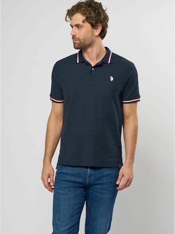 U.S. POLO ASSN. Shirt 'Limited Anniversary' in Blauw
