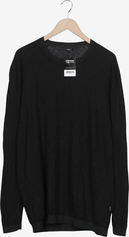 s.Oliver Pullover XXL in Schwarz: Vorderseite