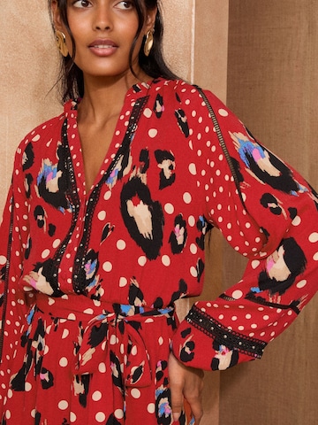 love & roses Kleid in Rot