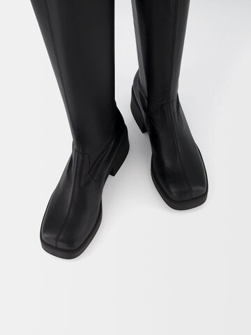 Bottes Bershka en noir