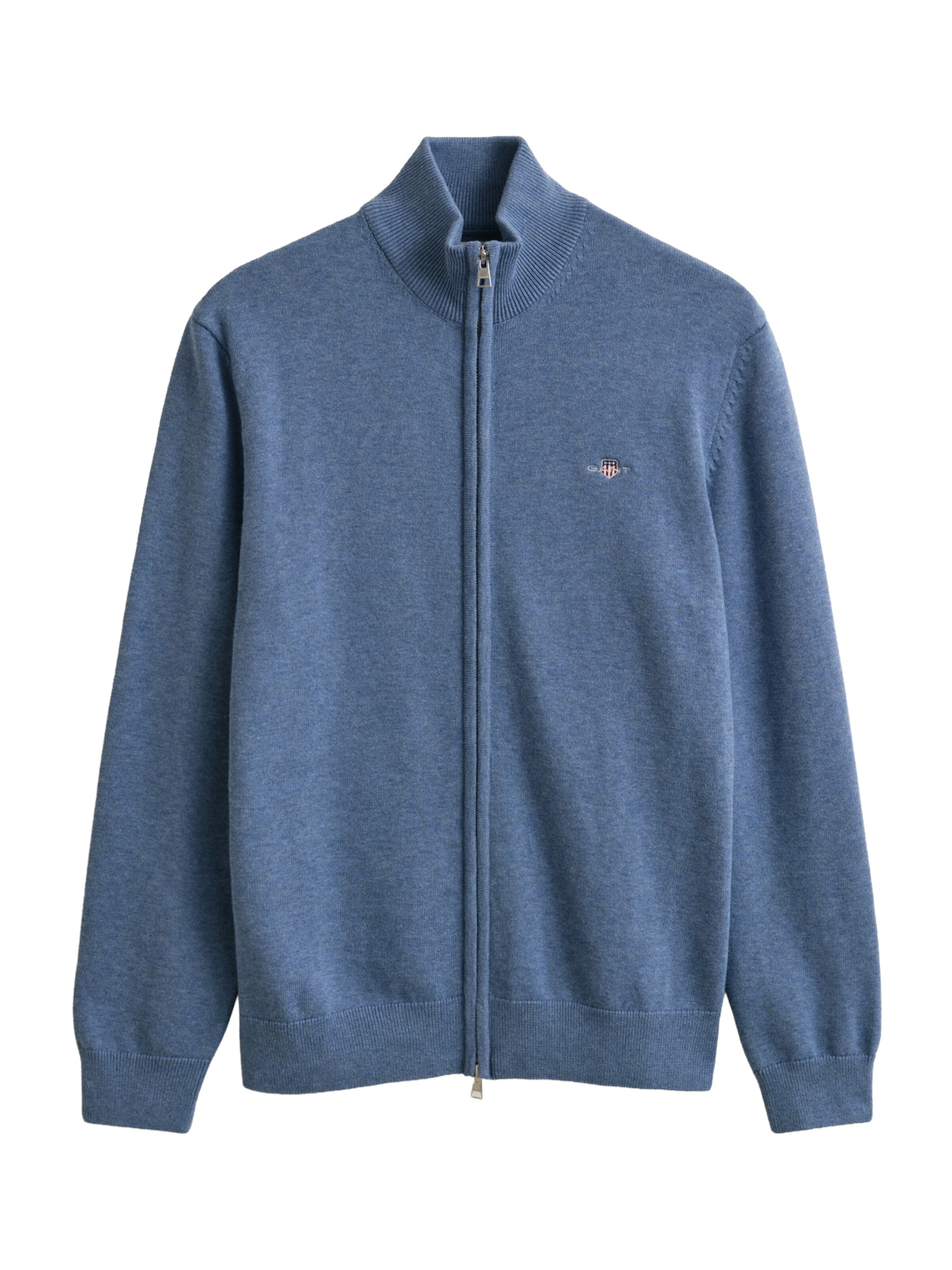 GANT Knit cardigan in Blue: front