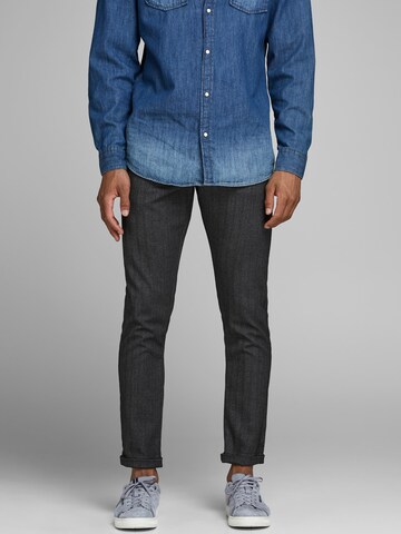 JACK & JONES Slimfit Chino 'Marco Connor' in Grijs: voorkant