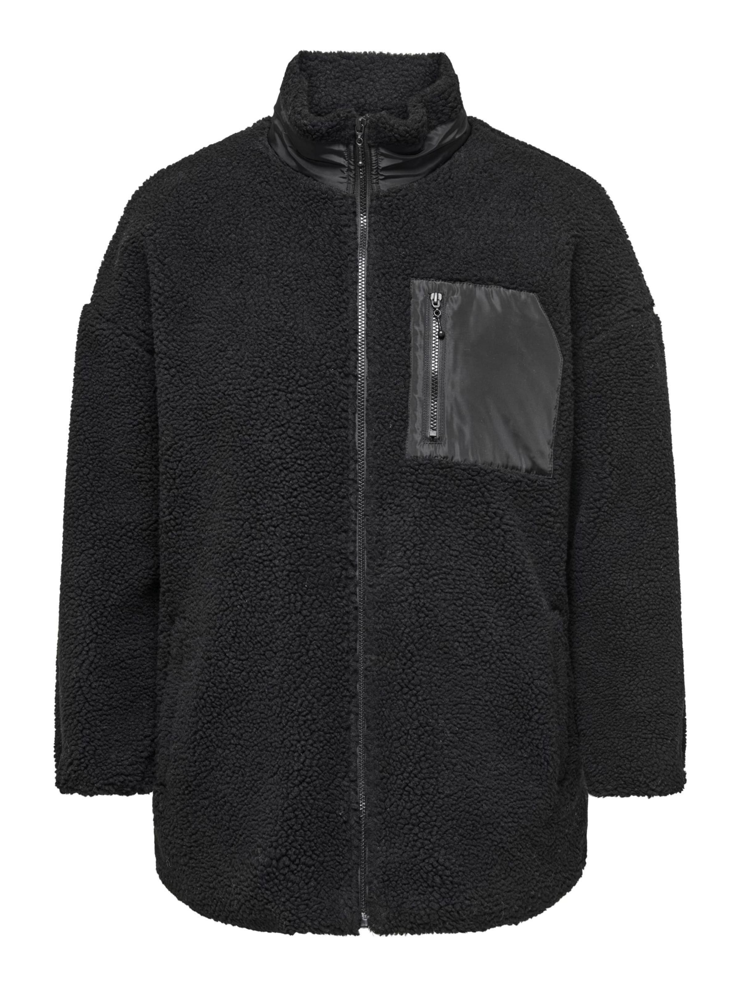 Veste mi-saison 'TRACY' ONLY Carmakoma en noir : devant