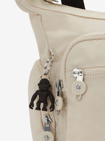 KIPLING - Mala de ombro 'Gabbie' em branco