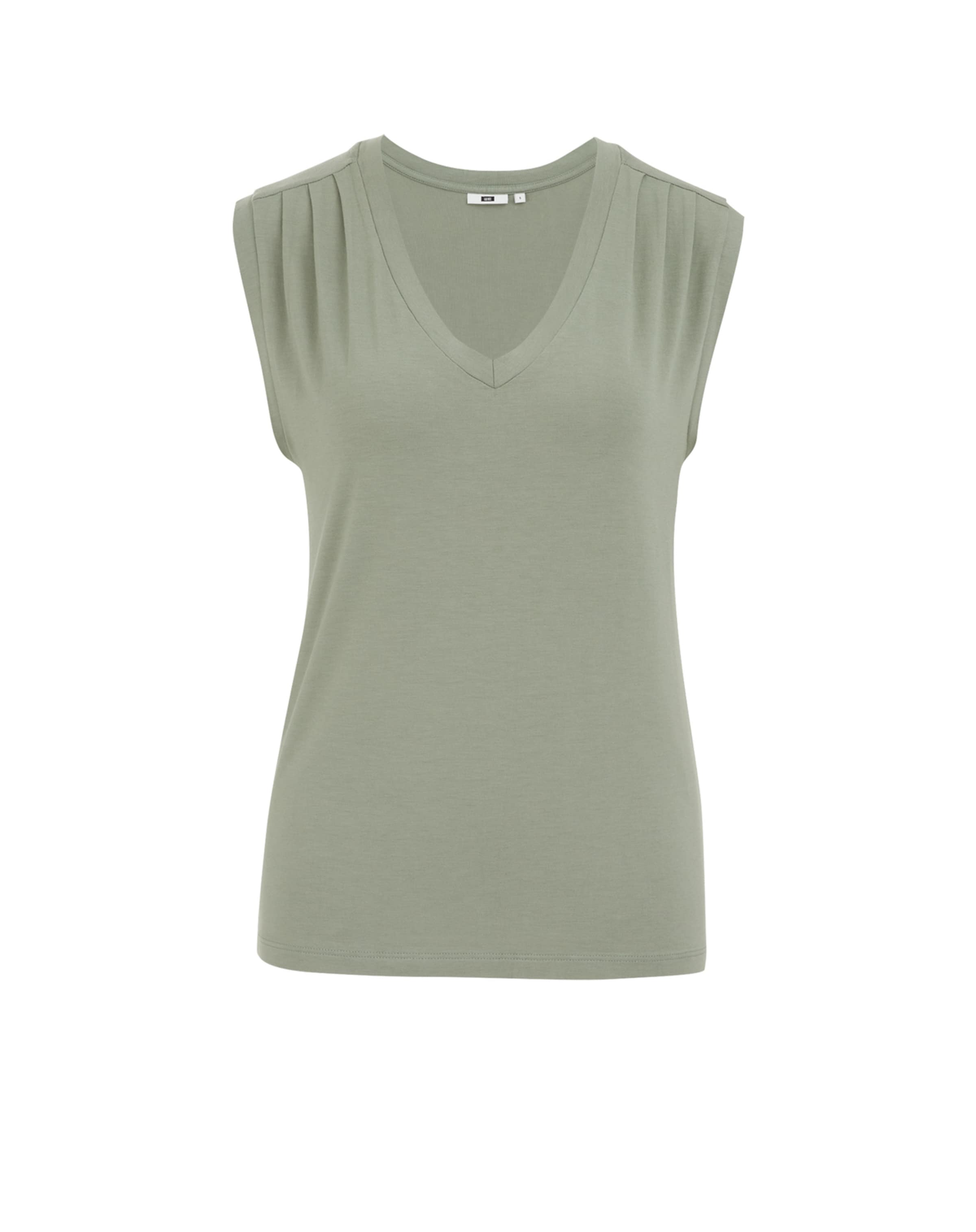 WE Fashion Μπλουζάκι σε πράσινο: μπροστά