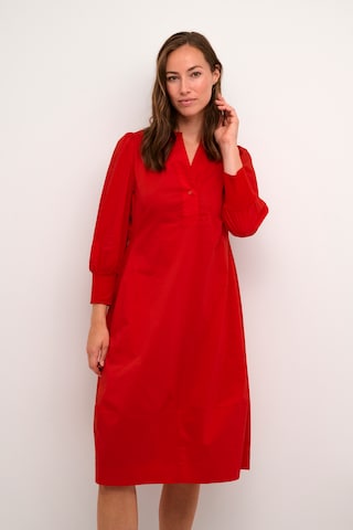 Robe-chemise 'Antoinett' CULTURE en rouge : devant