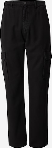Pantalon cargo 'Franz' DAN FOX APPAREL en noir : devant