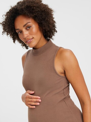 Vero Moda Maternity Dress 'TYRA' in Brown