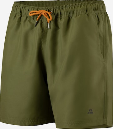 DANISH ENDURANCE Board Shorts in Green: front