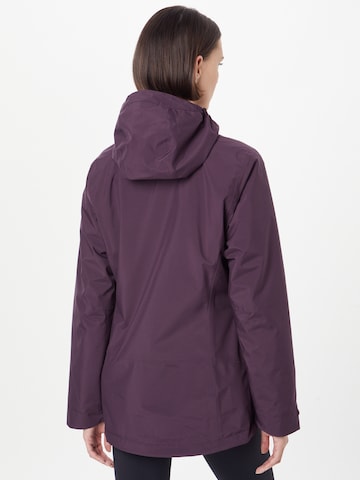 JACK WOLFSKIN - Casaco outdoor 'MOONRISE' em roxo