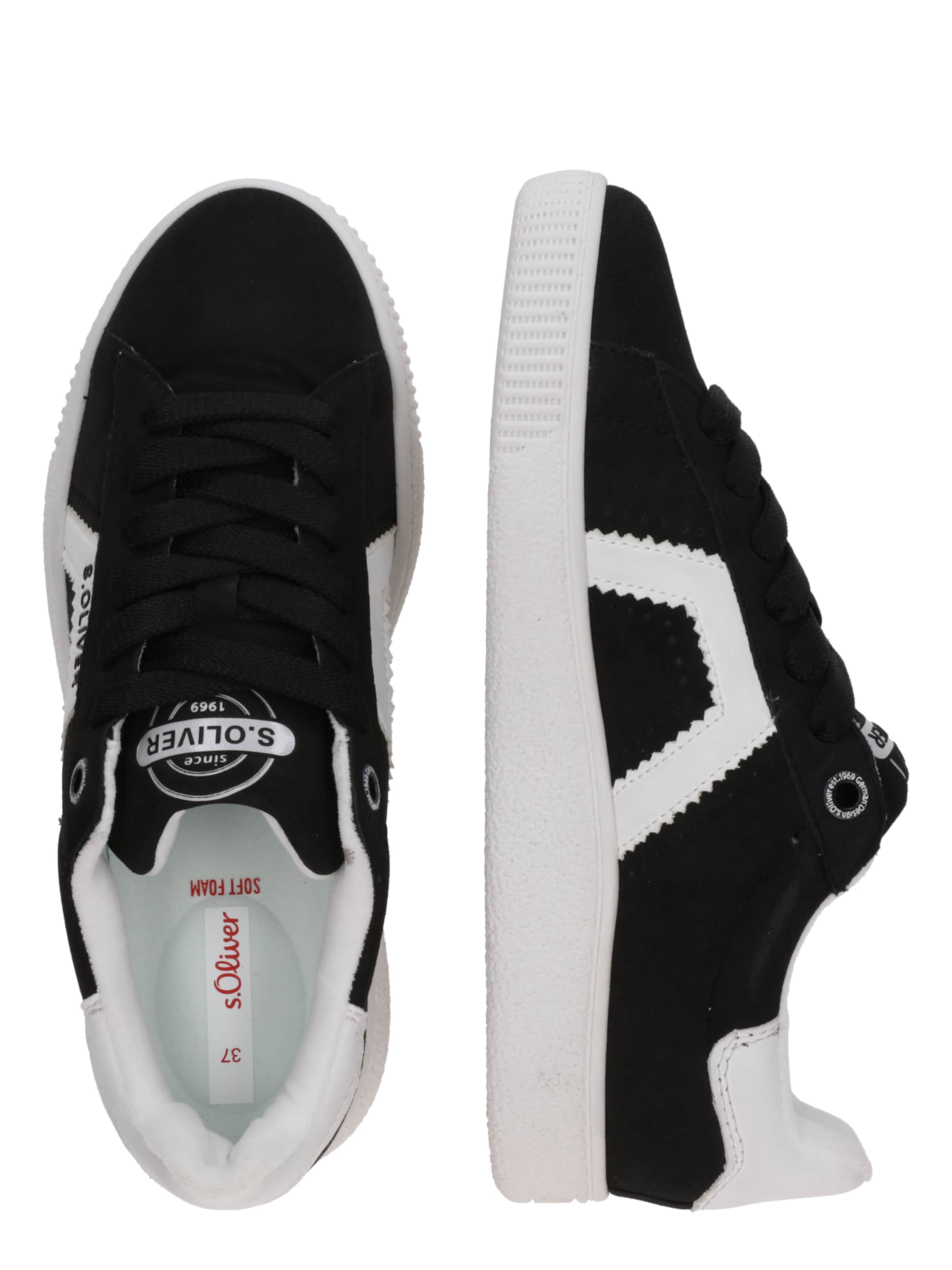 Baskets basses s.Oliver en noir