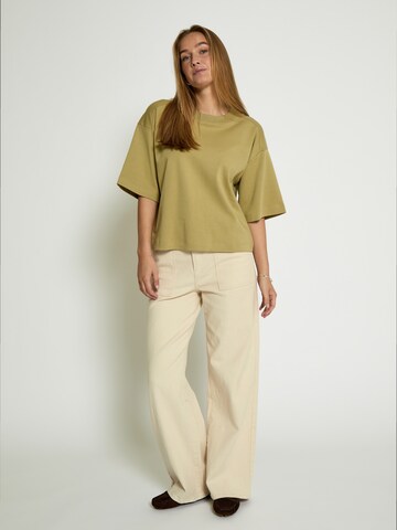 Peppercorn T-Shirt 'Fiola' (GOTS) in Grün