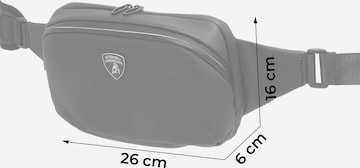 Automobili Lamborghini Gürteltasche in Schwarz