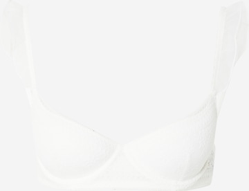Women' Secret Σουτιέν για T-Shirt Σουτιέν 'FROU FROU' σε λευκό: μπροστά