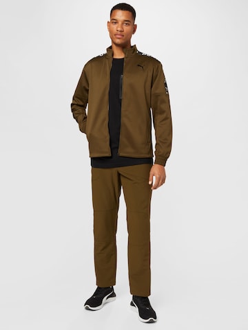 PUMA Training Jacket in Brown