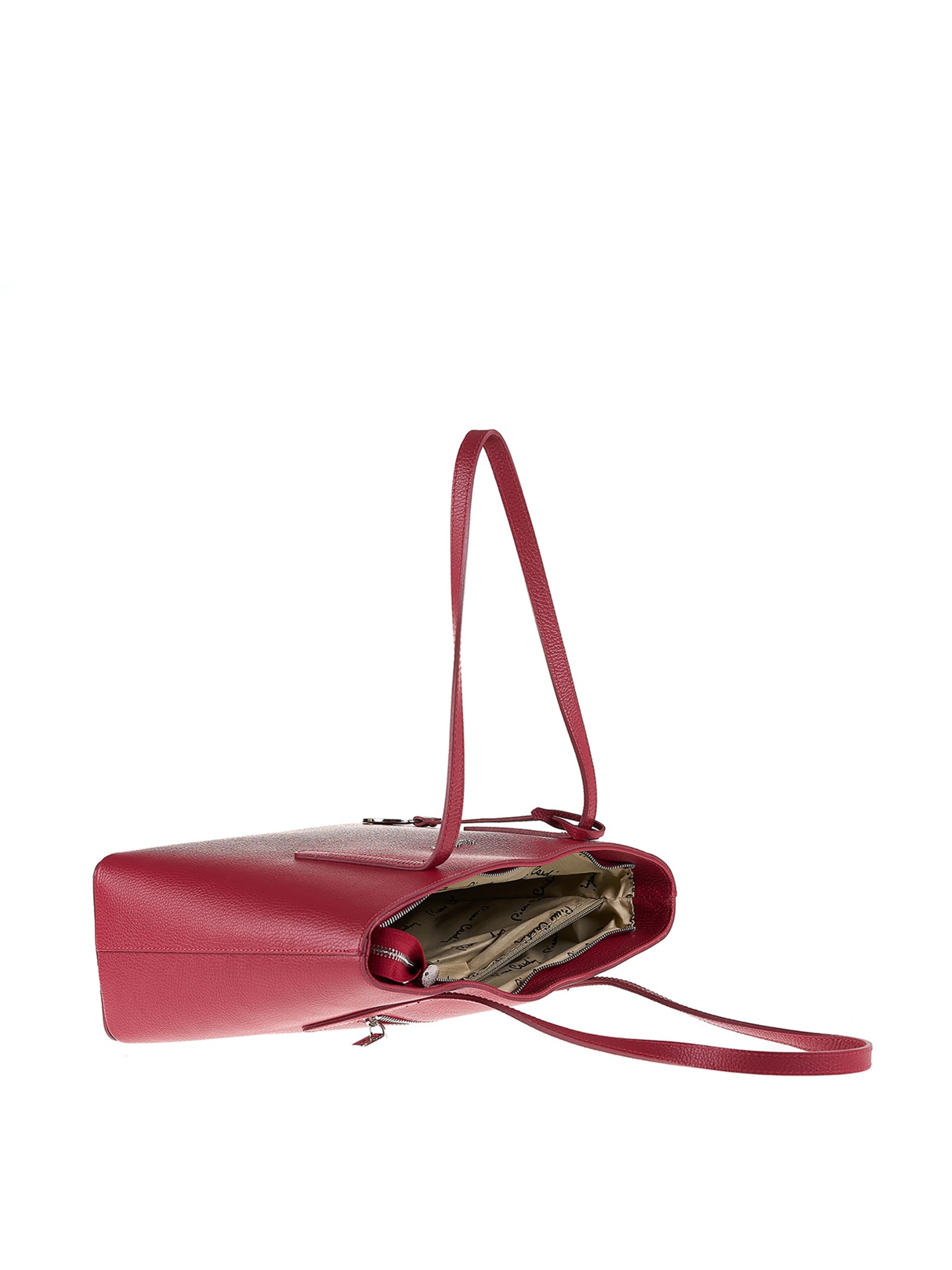 PIERRE CARDIN Schultertasche 'Elowen Lux' in Rot