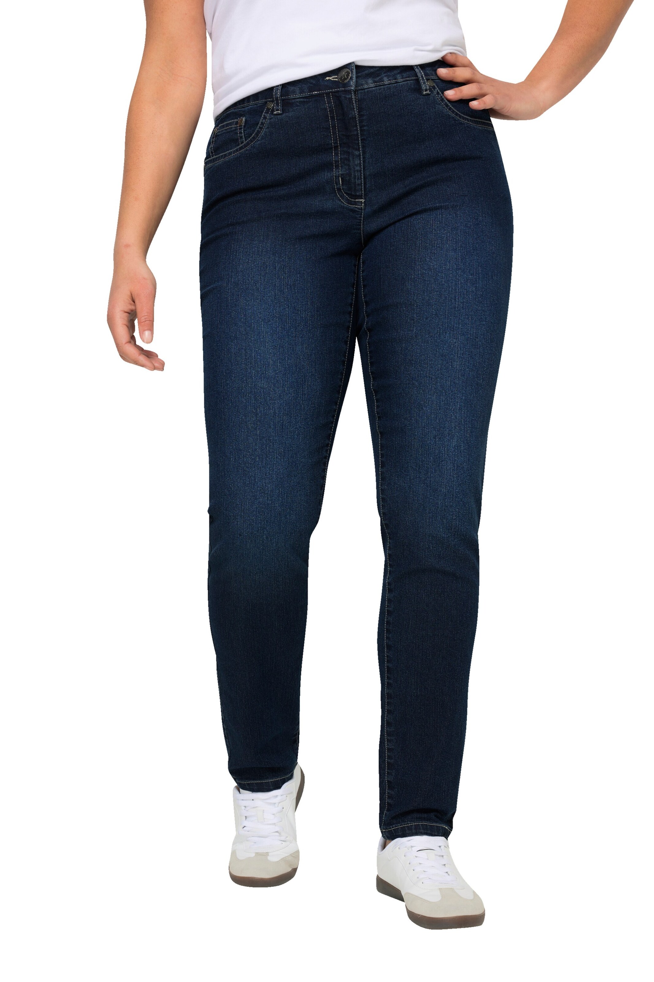 Angel of Style Slim fit Jeans in Blue: front