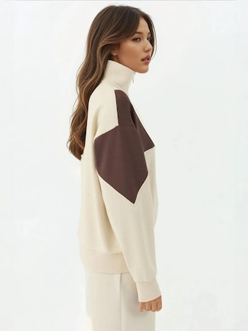 Sweat-shirt Hiccup en blanc