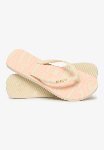 Séparateur d'orteils Superdry en blanc