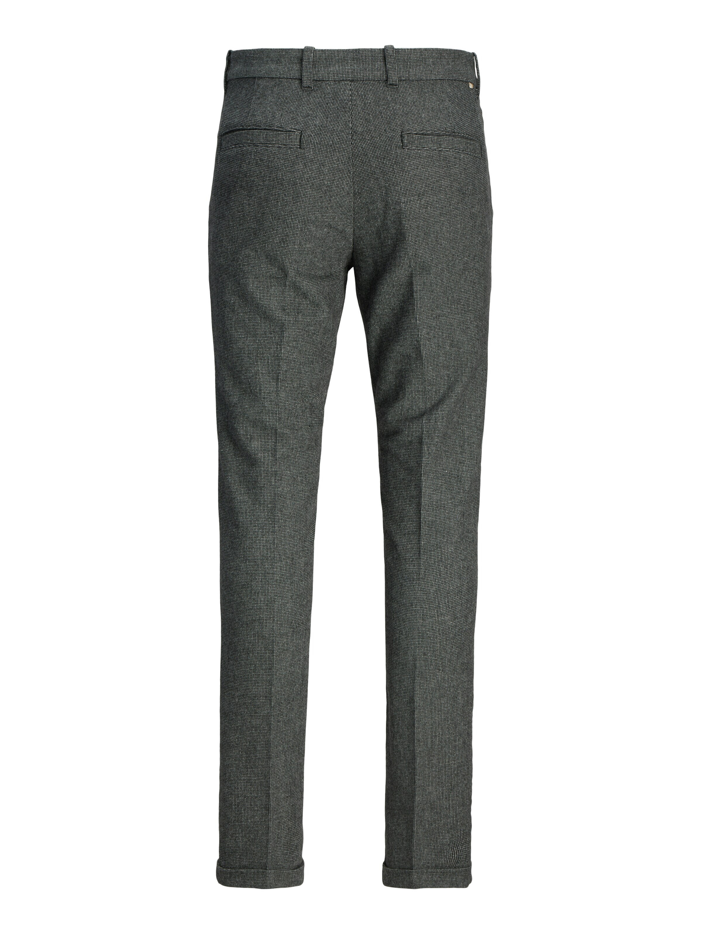 JACK & JONES - Slimfit Calças chino 'JPSTMaro JJHenry' em cinzento