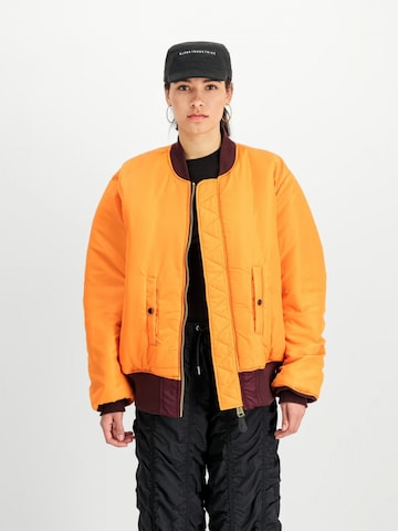 Veste mi-saison ALPHA INDUSTRIES en rouge