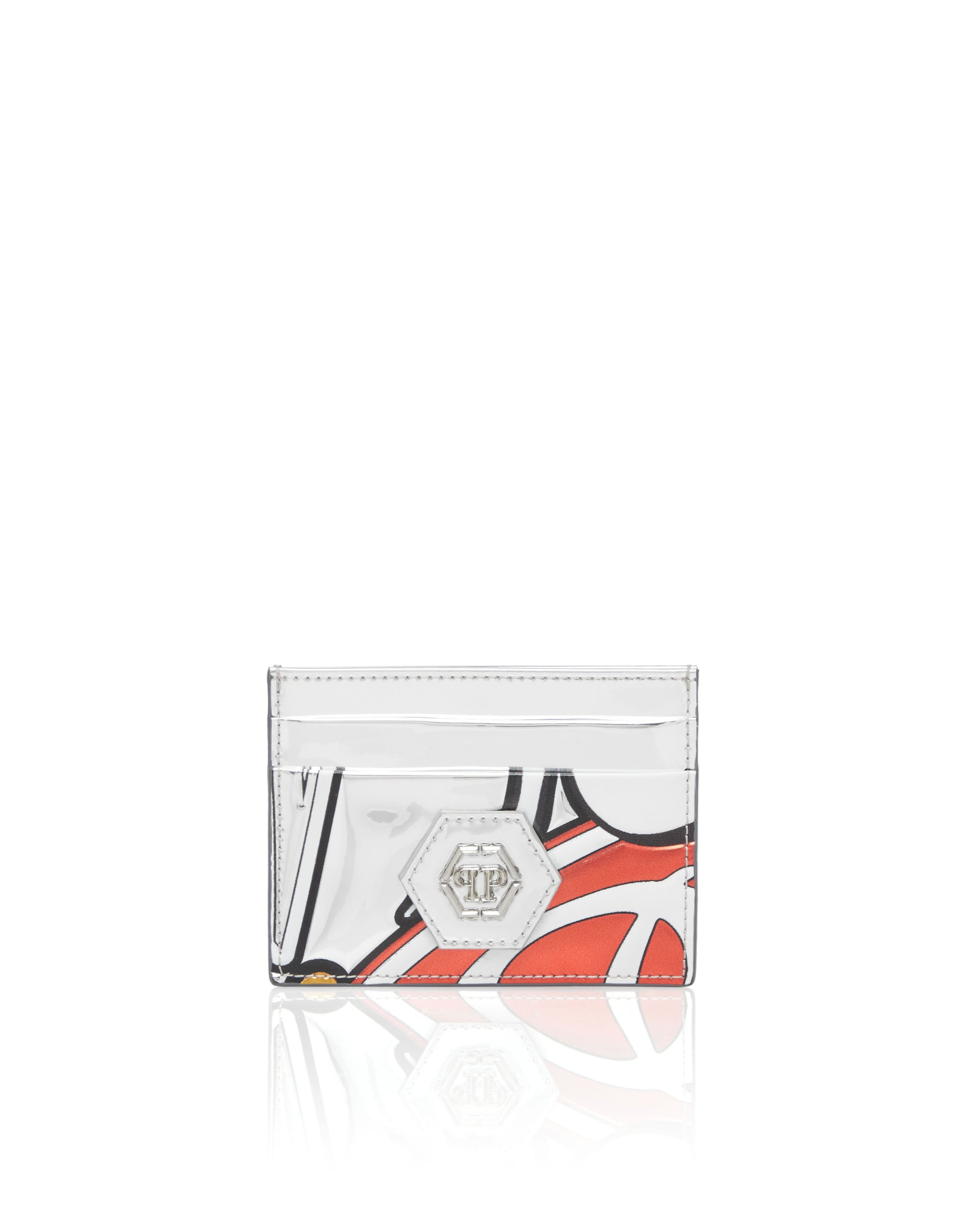 Astuccio di Philipp Plein in rosso: frontale