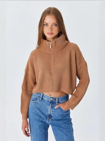 MixRay - Pullover 'Pullover' em bege