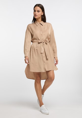 Robe-chemise RISA en beige