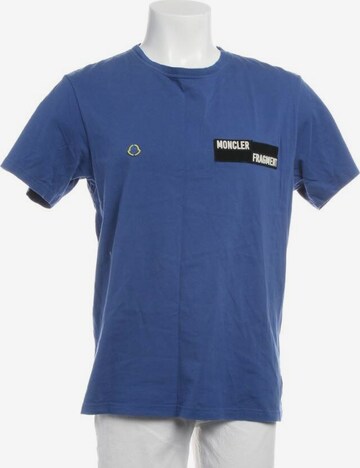 MONCLER Shirt in S in Blue: front