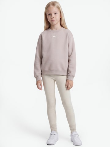 NIKE Спортен суитшърт 'Studio' в сиво