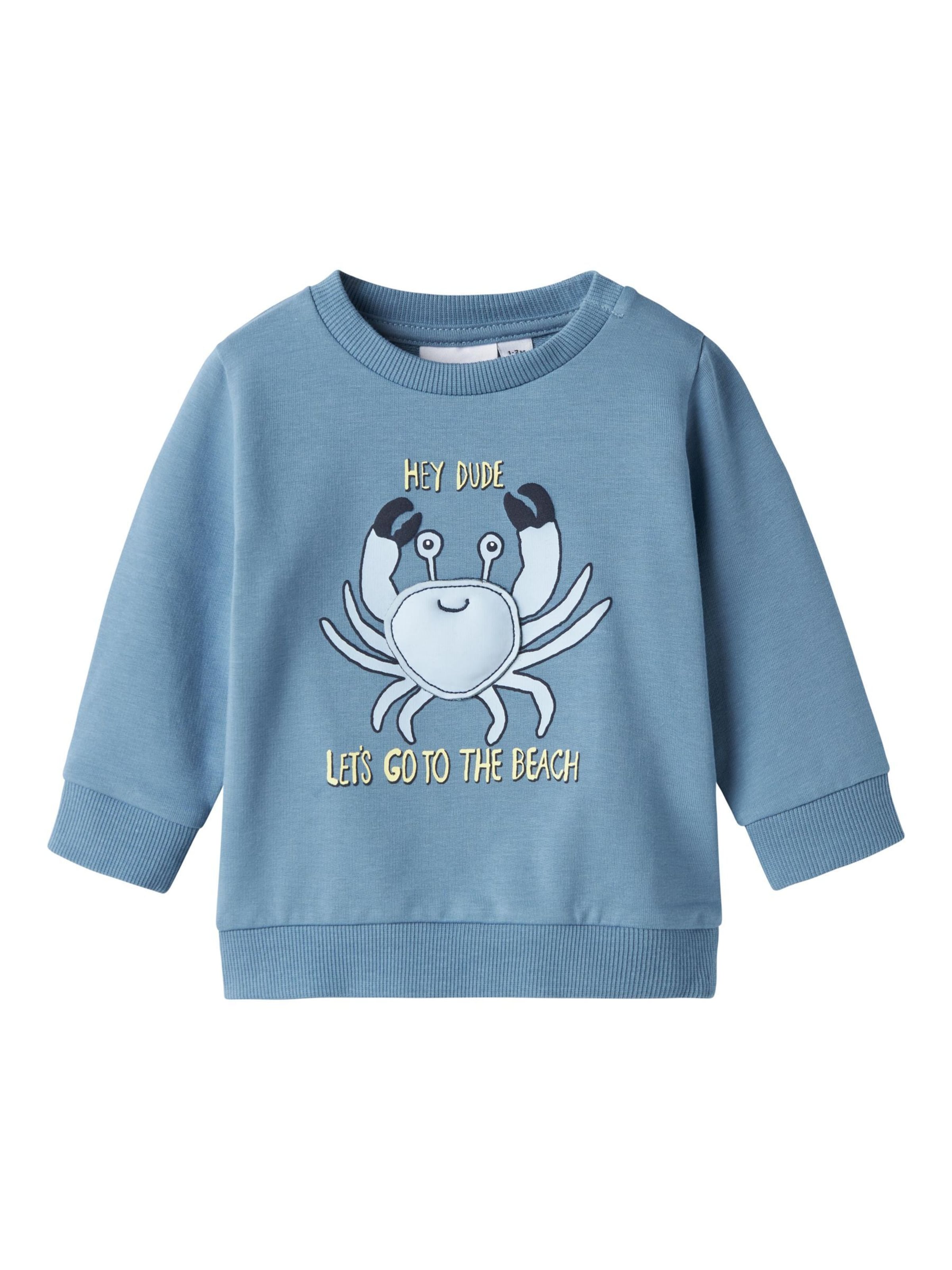 NAME IT Sweatshirt i blå: forside