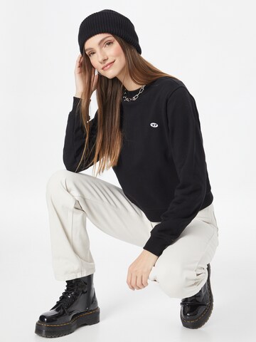 DIESEL Sweatshirt 'REGGY' i svart