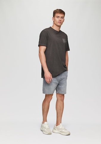 melns QS T-Krekls