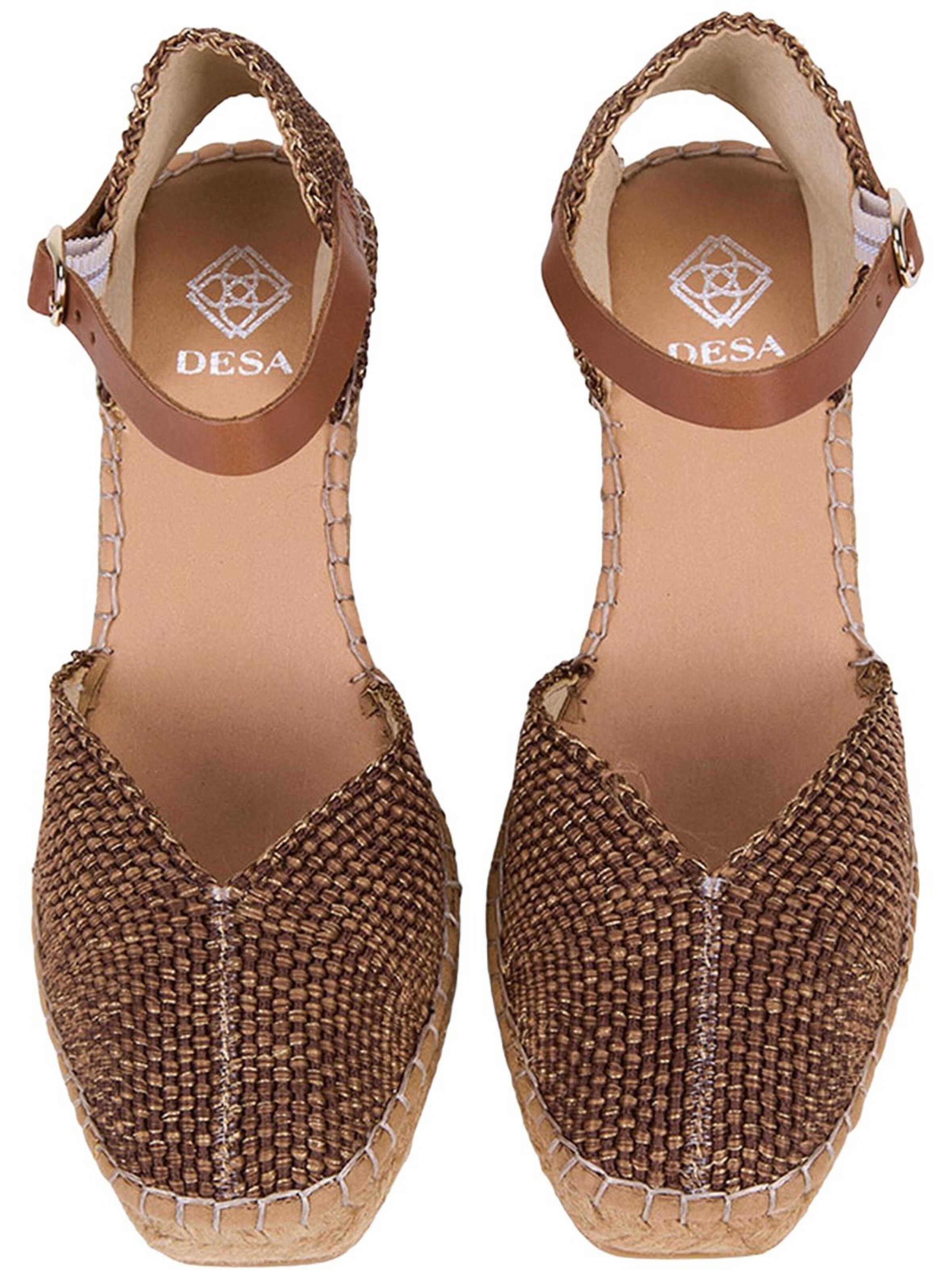 Desa Espadrilles‌ in Gold