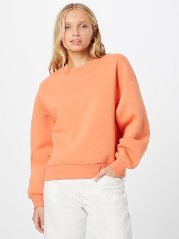 Gina Tricot Sweatshirt in Orange: front